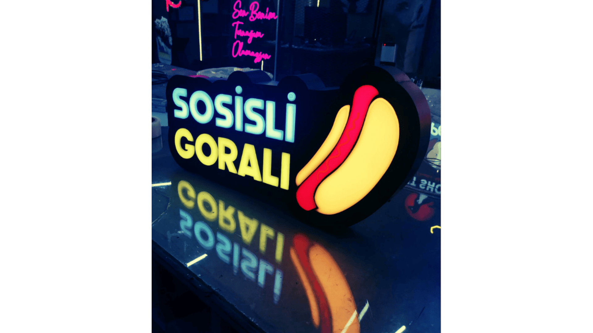 3D Led Tabela