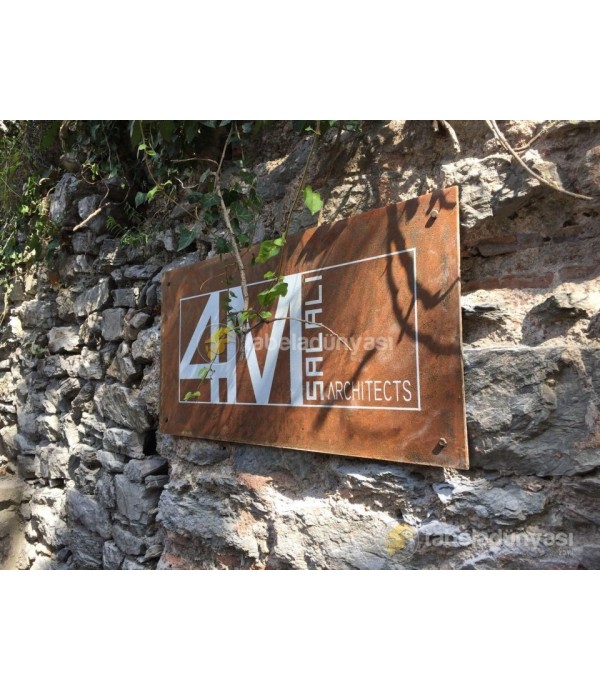 4M Salalı Eskitme Tabela