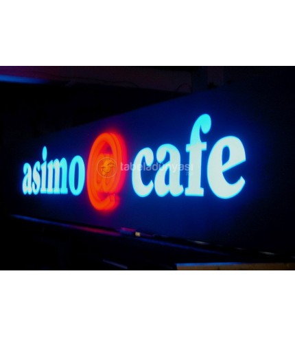 Asimo Cafe Işıklı Tabela