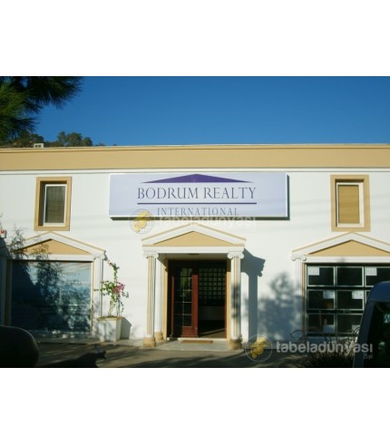 Bodrum Real Işıklı Tabela