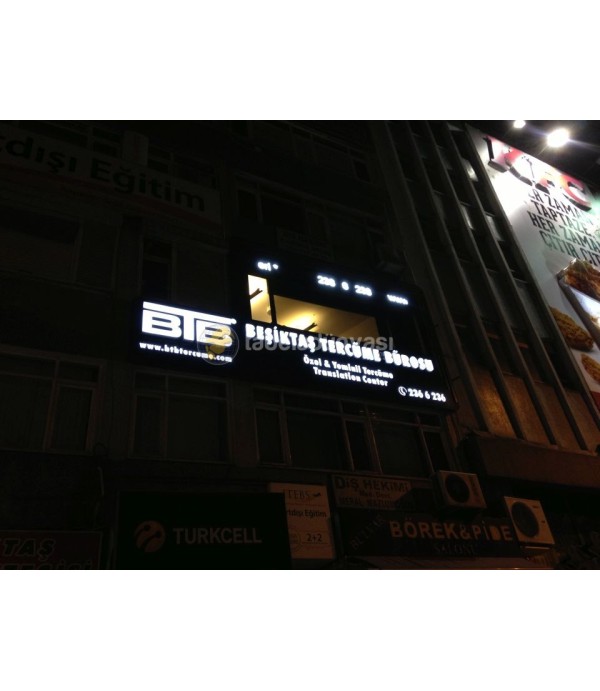 Btb Işıklı Tabela
