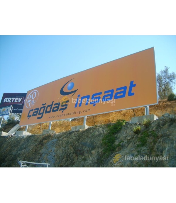Çağdaş İnşaat Totem Tabela