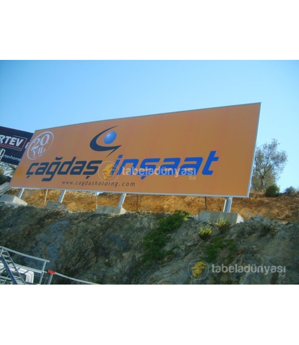 Çağdaş İnşaat Totem Tabela