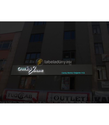 Camiş Menkul Değerler Işıklı Tabela