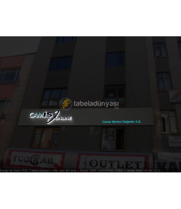 Camiş Menkul Değerler Işıklı Tabela