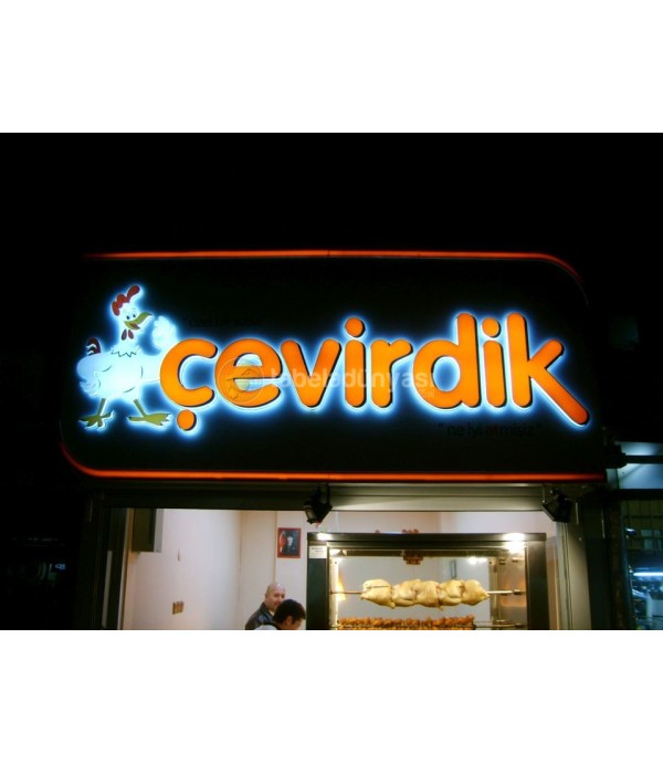 Çevirdik Işıklı Tabela