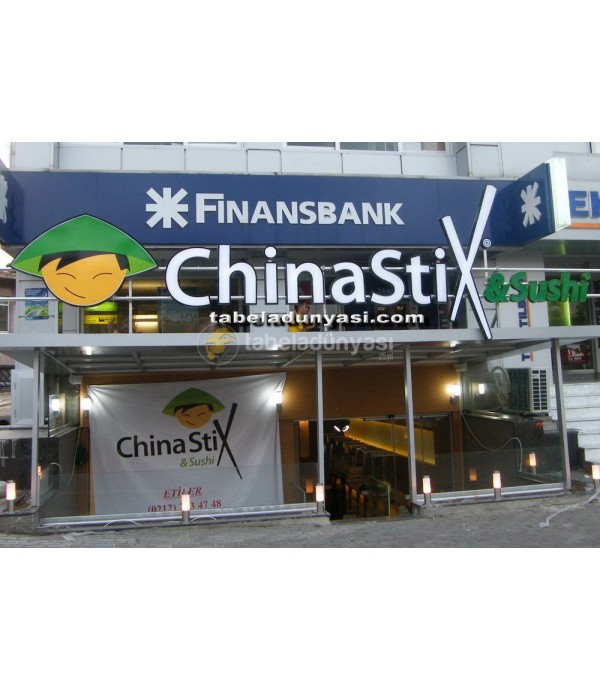 Chinastix Işıklı Tabela