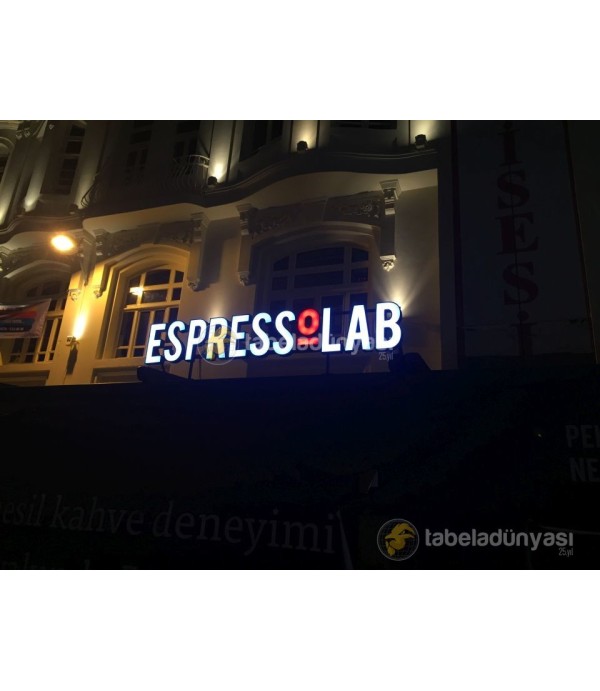 Espressolab Işıklı Tabela