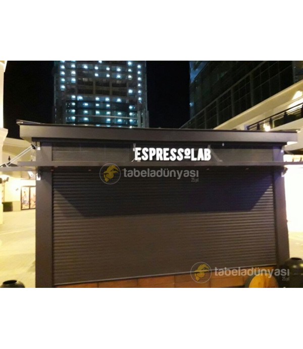 Espressolab Özel Tasarım Tabela