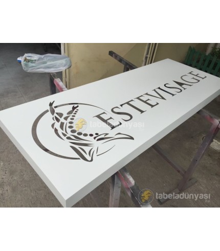 Estevisage Işıklı Tabela