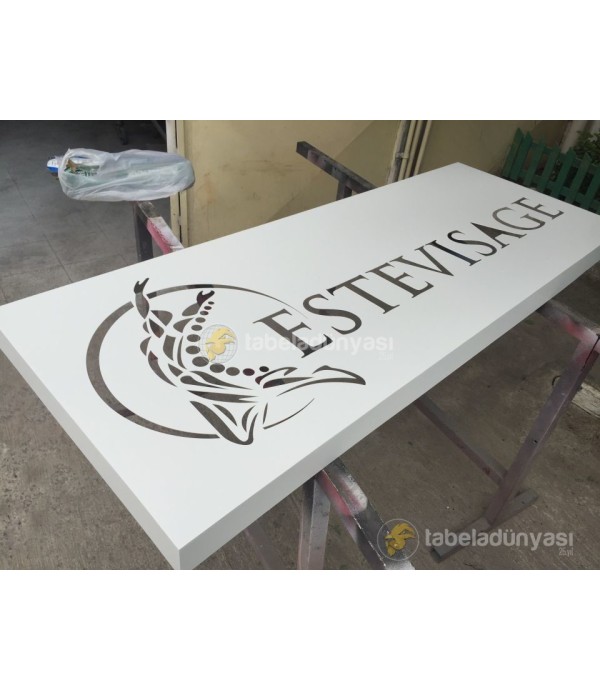 Estevisage Işıklı Tabela