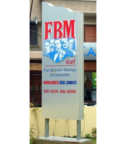 Fen Bilimleri Merkezi Totem Tabela