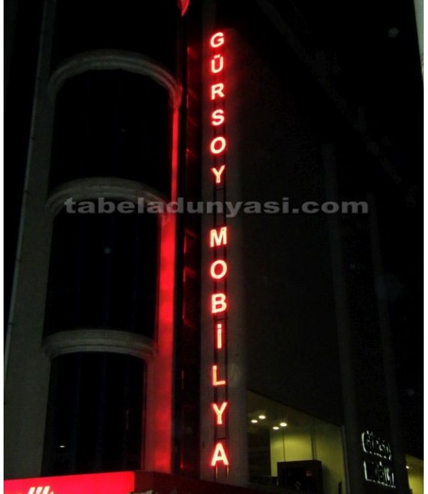 Gürsoy Mobilya Işıklı Tabela