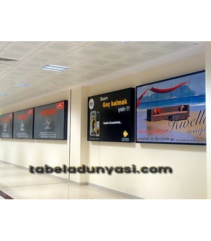 Havalimanı Işıklı Tabela