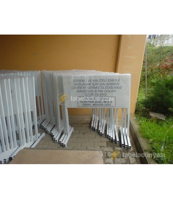 Elektrik Dağıtım Şirketi Uyarı Ve İkaz Tabelası