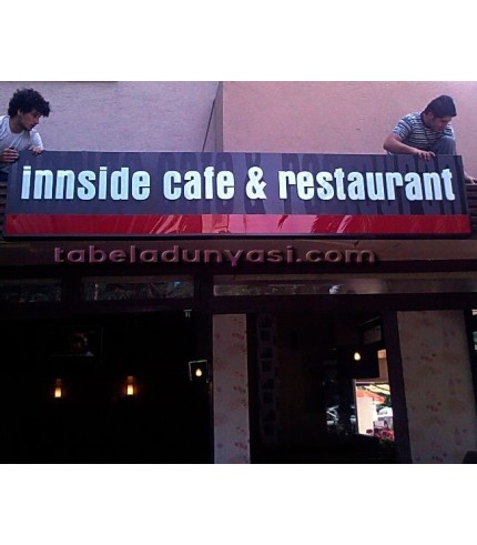 İnnside Cafe Işıklı Tabela