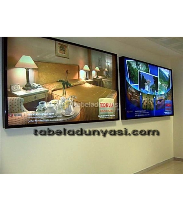 Işıklı Poster Pano