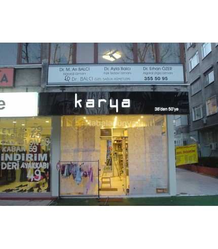 Karya Özel Tasarım Tabela