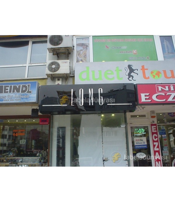 Long Özel Tasarım Tabela