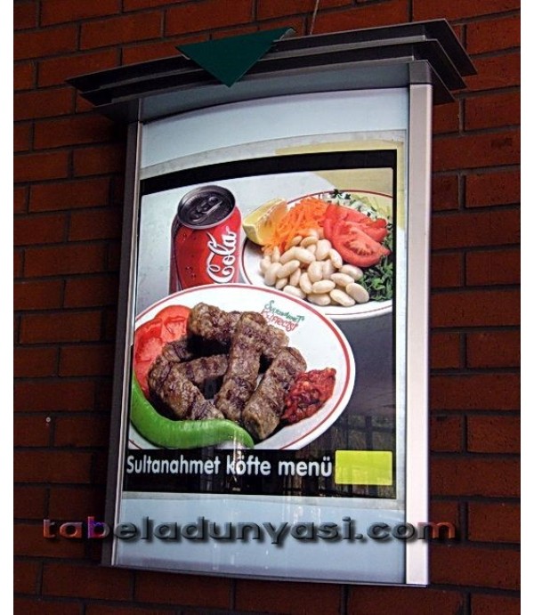 Menü Işıklı Tabela