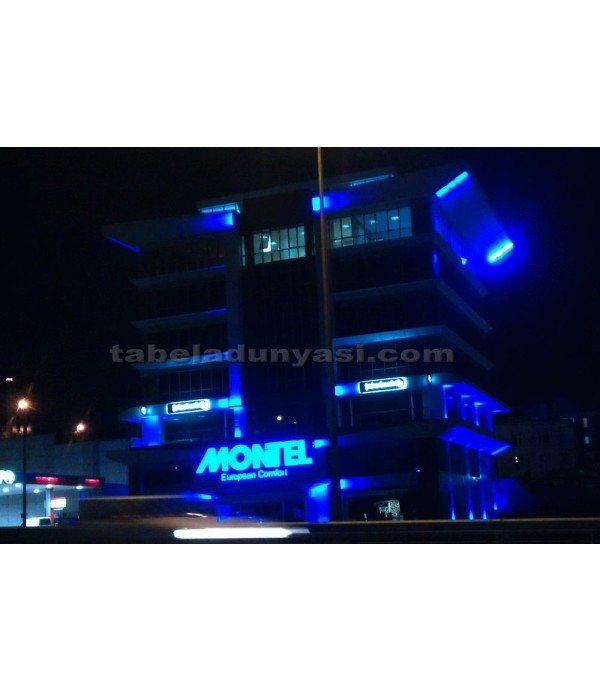 Montel Işıklı Tabela