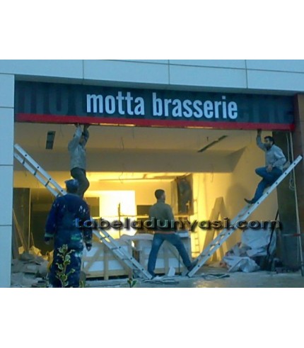Motta Işıklı Tabela