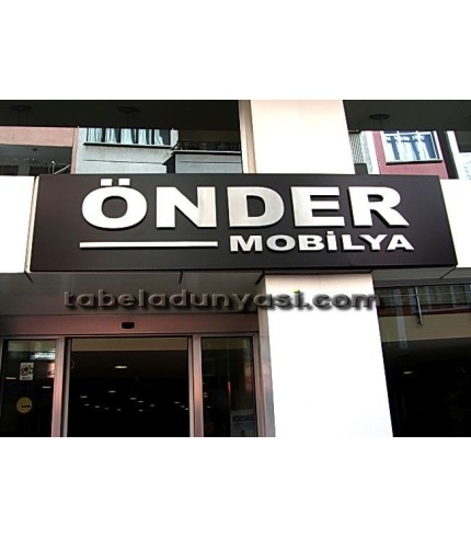 Önder Mobilya Işıklı Tabela