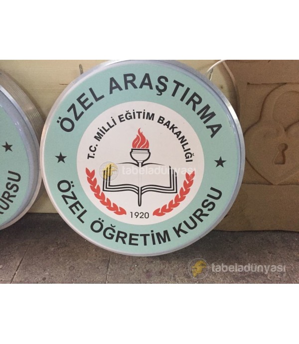 Özel Eğitim Kursu Hazır Tabela