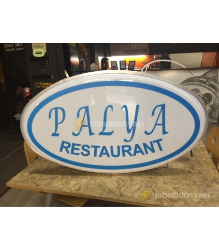 Palya Restaurant Hazır Tabela