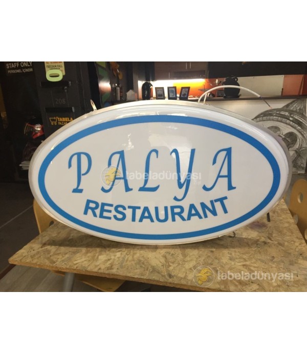 Palya Restaurant Hazır Tabela