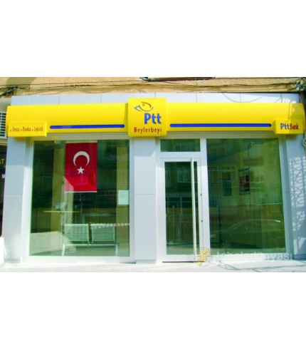 Ptt Beylerbeyi Işıklı Tabela