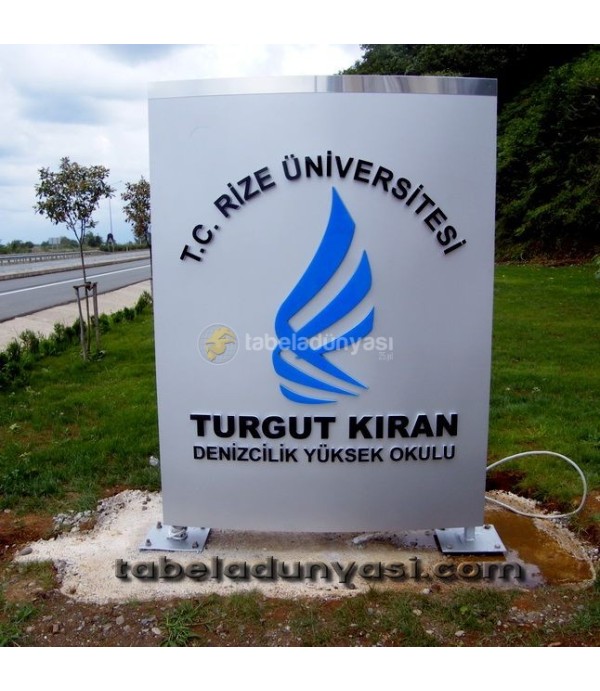 Rize Üniversitesi Totem Tabela