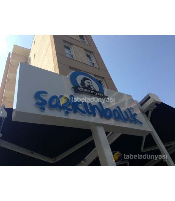 Şaşkın Balık Totem Tabela