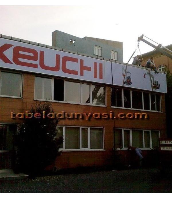 Takeuchi Işıklı Tabela