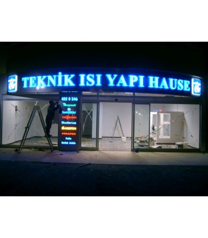 Teknik Isı Yapı House Işıklı Tabela