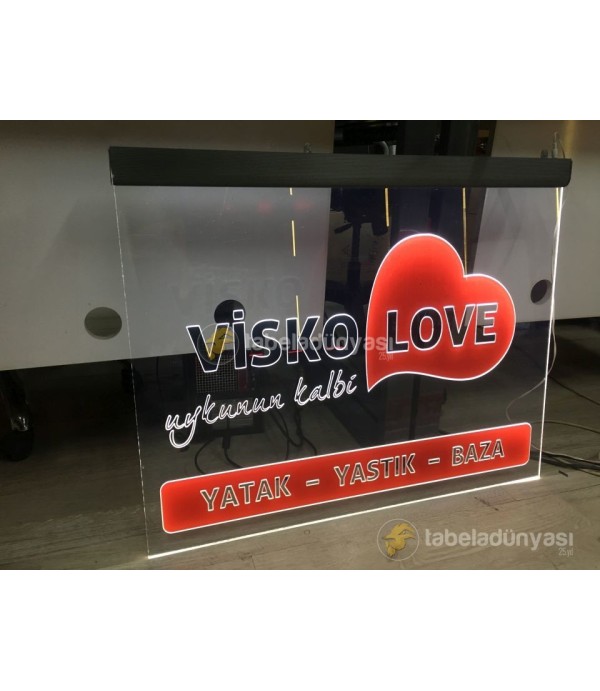 Visko Love Özel Tasarım Tanıtım Panosu