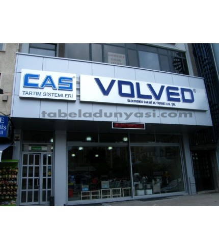 Volved Işıklı Tabela