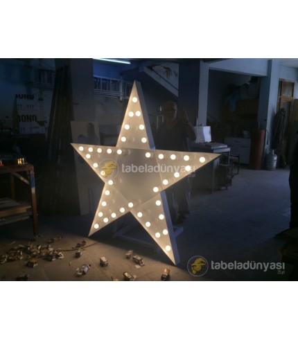 Yıldız Eskitme Tabela