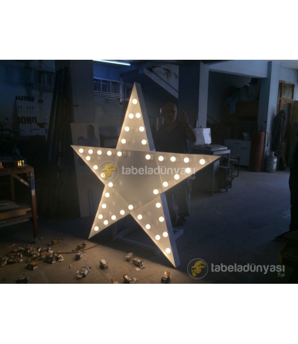 Yıldız Eskitme Tabela