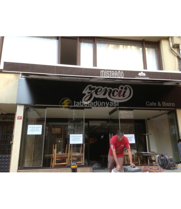 Zencii Işıklı Tabela