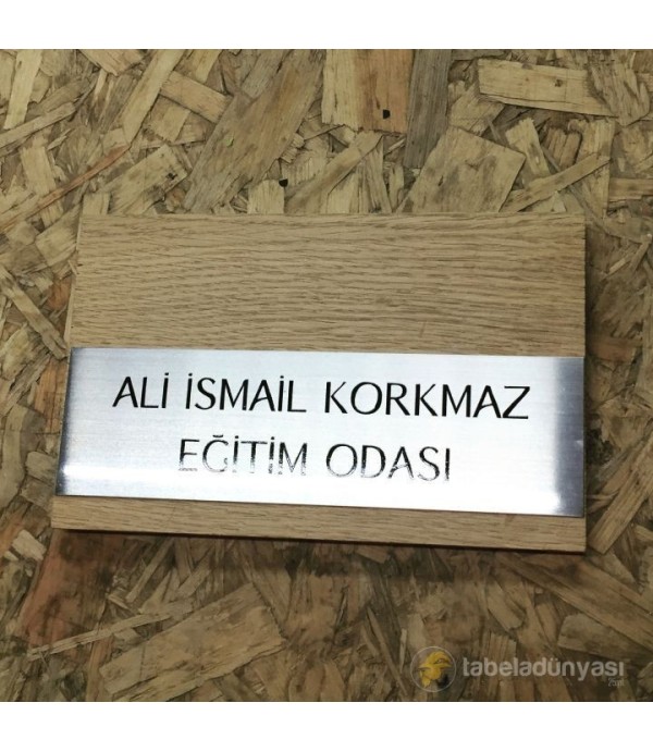 Ahşap İsimlik