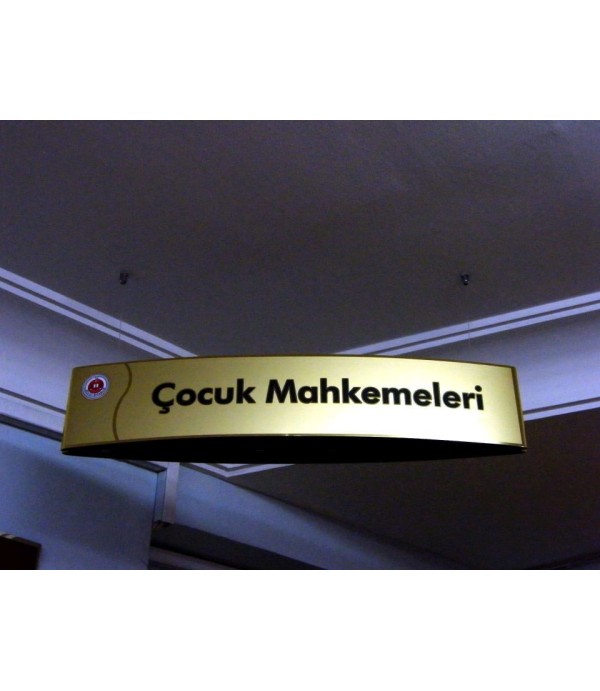 Çocuk Mahkemeleri Yönlendirme Tabela