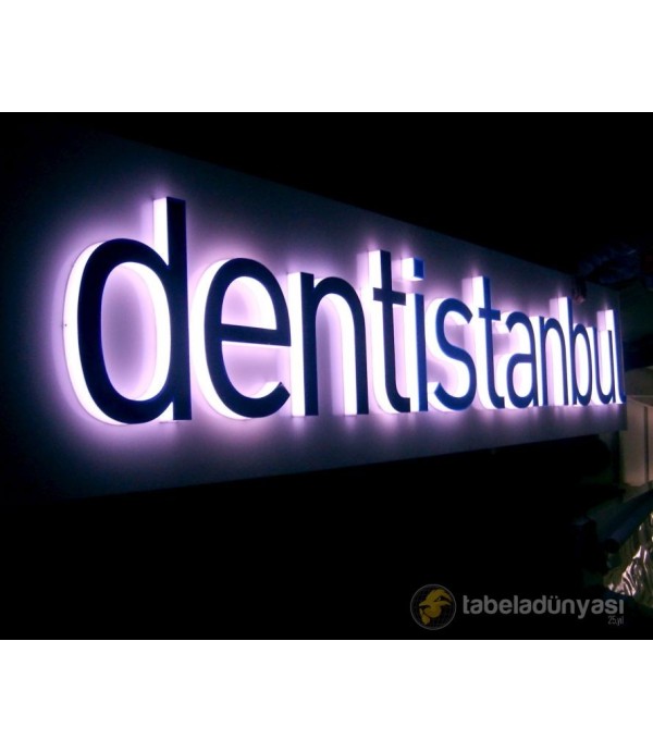 Dentistanbul Kutu Harf Tabela