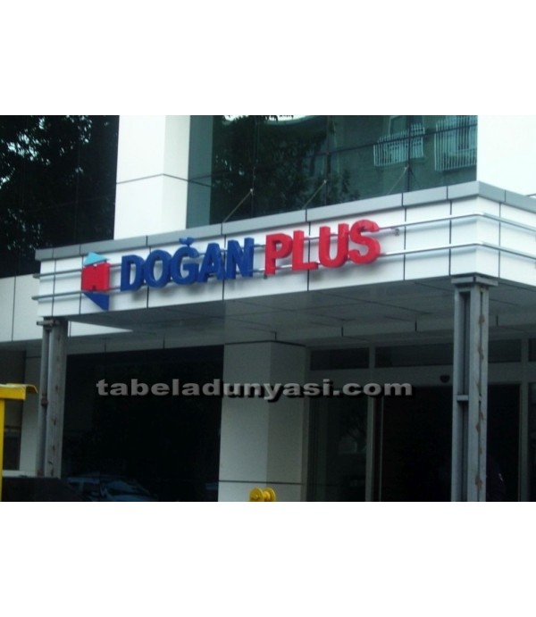 Doğan Plus Kutu Harf Tabela