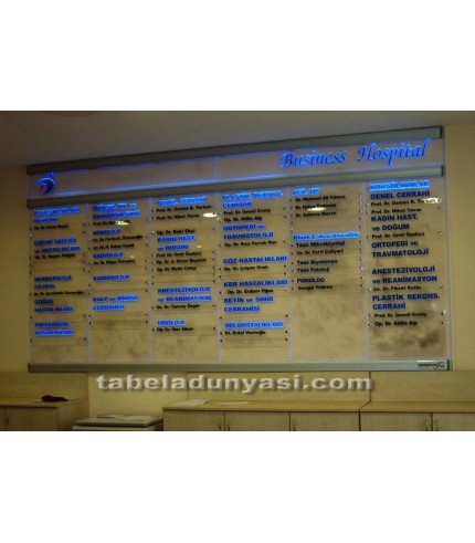 Esnaf Hastanesi İç Mekan Yönlendirme