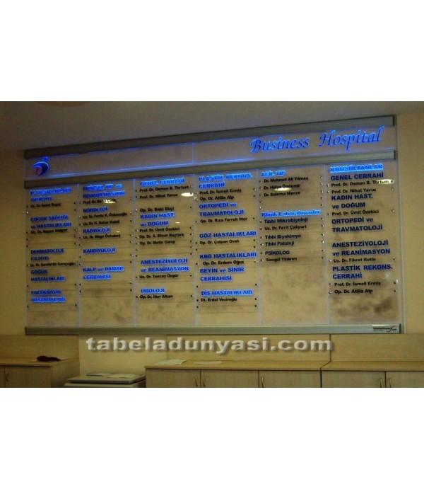 Esnaf Hastanesi İç Mekan Yönlendirme