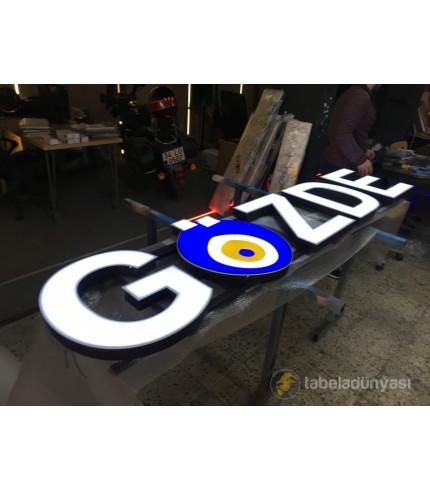 Gözde Almanya Işıklı Kutu Harf Tabela