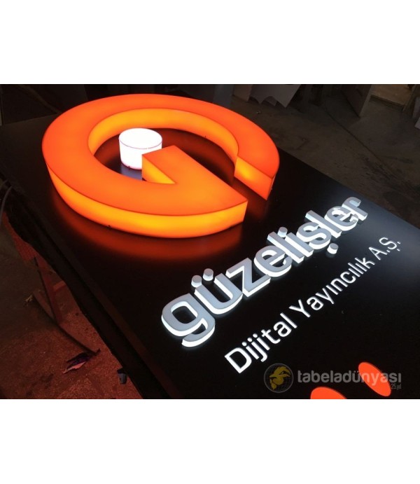 Güzelişler Kutu Harf Tabela