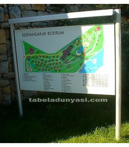 Kervansaray Hotel Yönlendirme Panosu