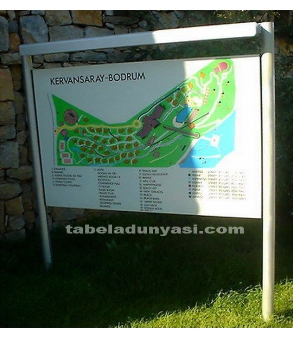 Kervansaray Hotel Yönlendirme Panosu